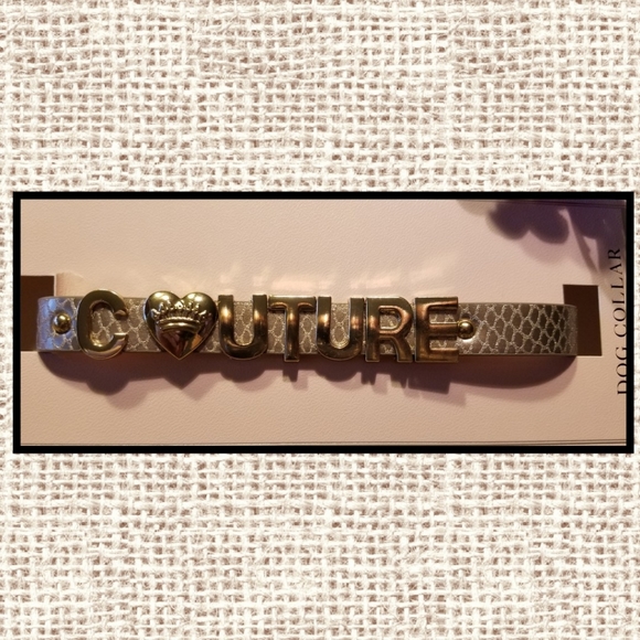 🐕 Juicy Couture Fur Baby 🐶 Collar - Picture 4 of 5